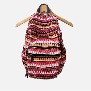 Vera Bradley Lighten Up Large Backpack Bag Rio Squiggles